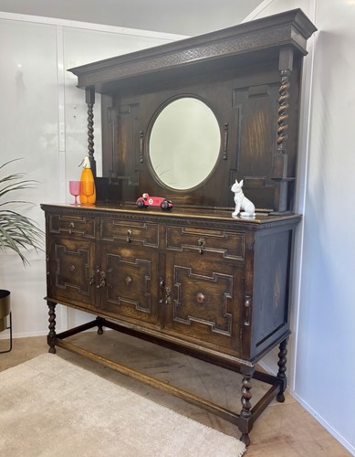 Antique jacobean revival solid - jacobean,