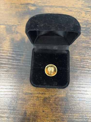 18ct collar stud - 18ct,