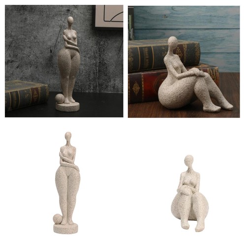 Fat lady statue abstract shelf - lady,