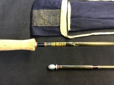 Vintage Hardy Graphite 9ft #9/10 fly fishing rod with mini butt