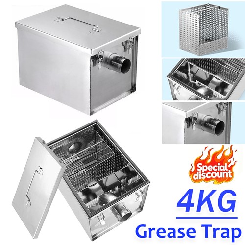 Commercial grease trap - grease,