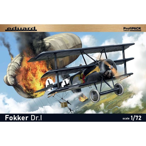 Eduard 7039 fokker - fokker, dr.i