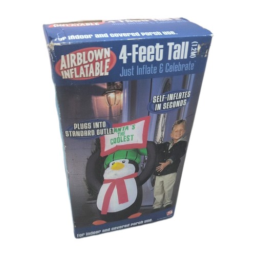 Gemmy 4ft christmas airblown - gemmy,
