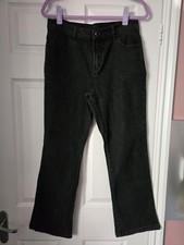 Vintage Diane Gilman Black Jeans Size 14s Crystals New