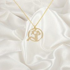 Mother And Baby Necklace, Mom