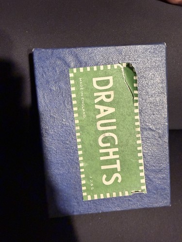 Draughts vintage board game - vintage,