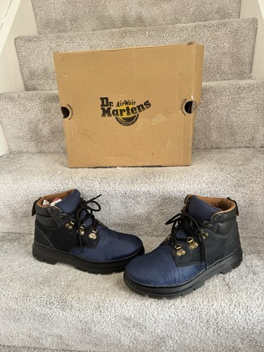 Mens martens navy - navy, black