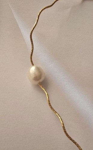 Gemporia baroque pearl - pearl, torque