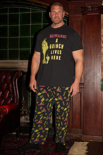 Big tall men grinch - big, pyjama