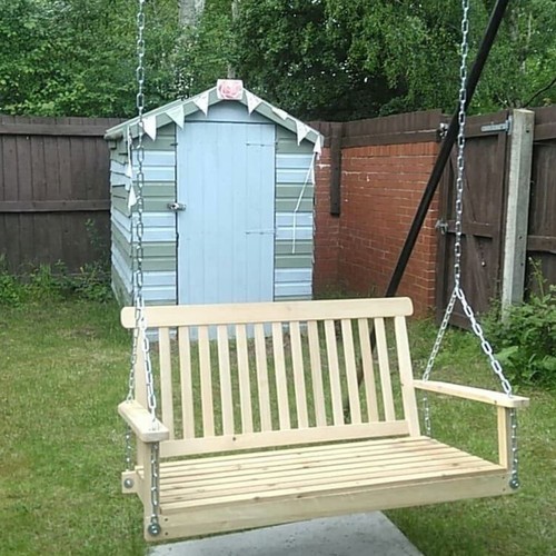 Seater garden hanging swing - 2,