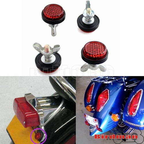 Motors pcs red license plate - motors,