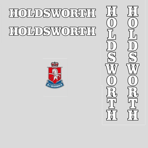 Holdsworth bicycle decals - holdsworth,