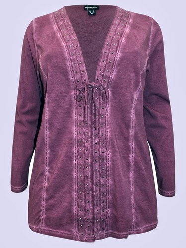 Mia moda purple embellished - mia,