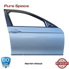 BMW 5 SERIES DOOR FRONT RIGHT DRIVER SIDE Titansilber Titan Silver Metallic 354