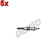 Glow Plug 5x DENSO Fits DAEWOO