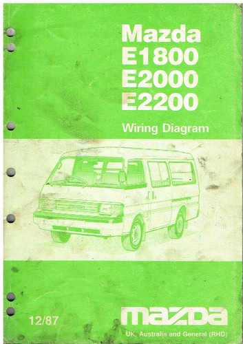 Mazda e1800 e2000 - e2200, (mk3)