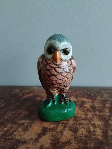 Studio pottery owl bright - studio,