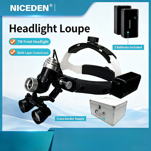 Dental head mount loupes - mount,