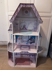pink and purple doll house
