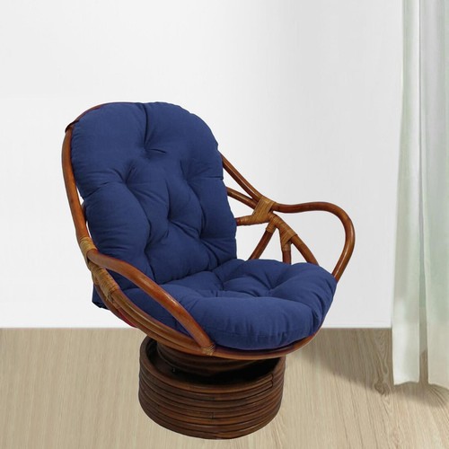 Textured rattan wicker swivel - rattan,
