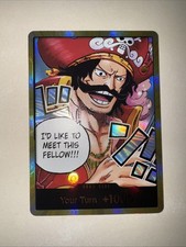 One Piece Card Don!! Gol D. Roger Gold ENGLISH OP13 Carrying on His Will TCG CCG