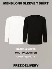 MENS LONG SLEEVE T- SHIRT