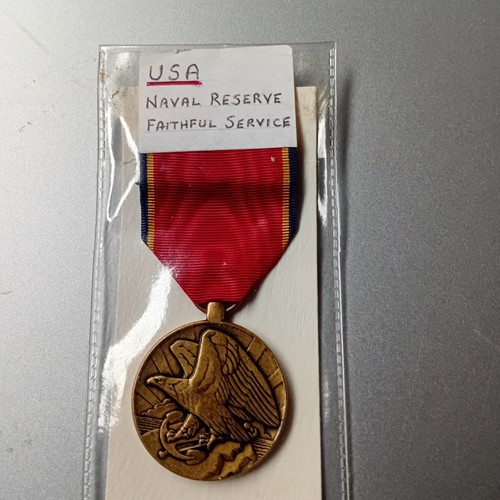 Medal naval reserve - medal,