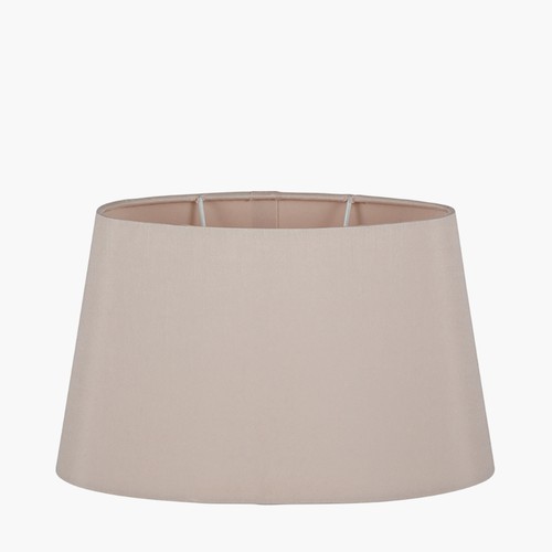 30cm taupe polysilk oval - 30cm,
