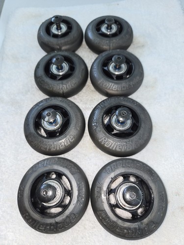 Used rollerblade wheels 78a - 8,