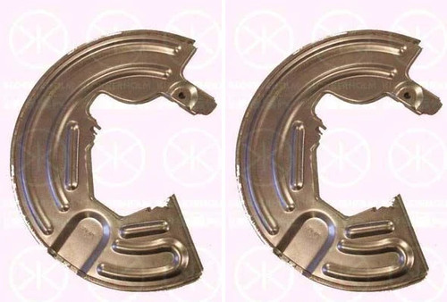 Front left and right - left, splash