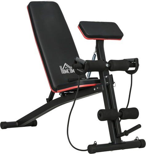 Homcom foldable weight bench - foldable,