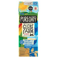 Glebe Farm Gluten Free Pure Oaty Creamy & Enriched Oat Drink | 6x1ltr | Free ...
