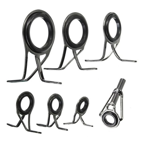 Double foot fishing rod guide - double,