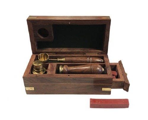 Letter seal wax kit - letter,