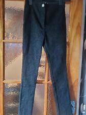 Black Legging Style Trousers