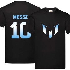 New limited Edition Messi Number 10 Argentine Colours Kids T-shirt Unisex