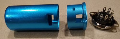 2pcs pin blue b9a - b9a, bakelite