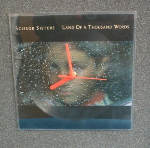 Scissor sisters clock square - sisters,