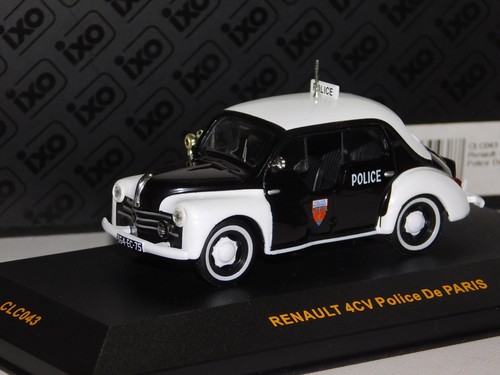 Renault 4cv police - de, paris
