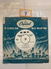 AG007 DEMONSTRATION COPY Vinyl Single MALCOLM VAUGHAN 'Oh, So Wunderbar' HMV