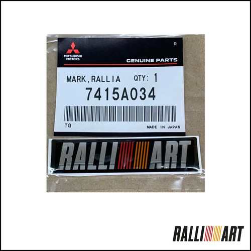 Ralliart dome badge - ralliart,