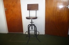 machinists stool, height adjustable.