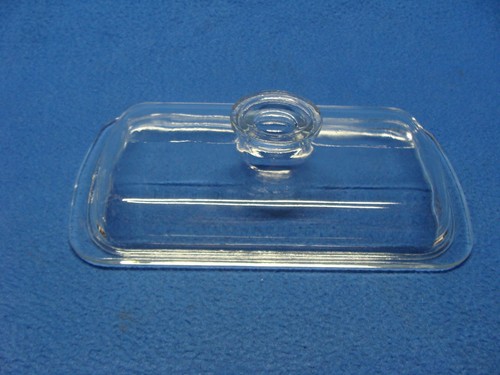Vintage clear glass x - 9,