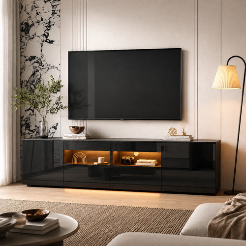 Mmt black high - gloss, led