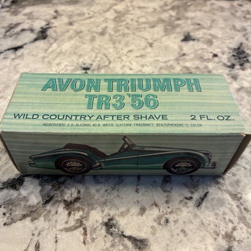 Vintage avon triumph tr3 - avon,