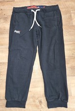 Men's Superdry XXXL 3XL Navy Joggers / Loungewear. Good Clean Condition. 