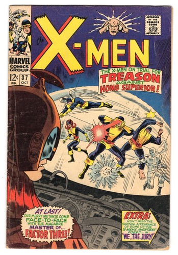Men 1967 marvel - 37, comics