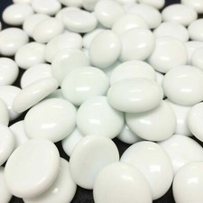 100 Glass PEBBLES 20mm