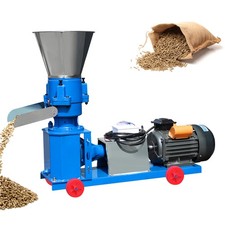 Feed Pellet Machine, 220V Animal Feed Mill Machine, 4KW Copper Motor 400lb/h