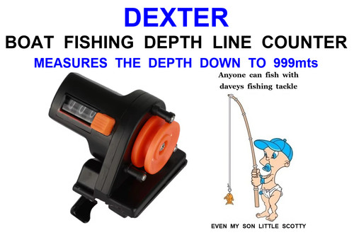 Dexer line counter depth gauge - dexer,
